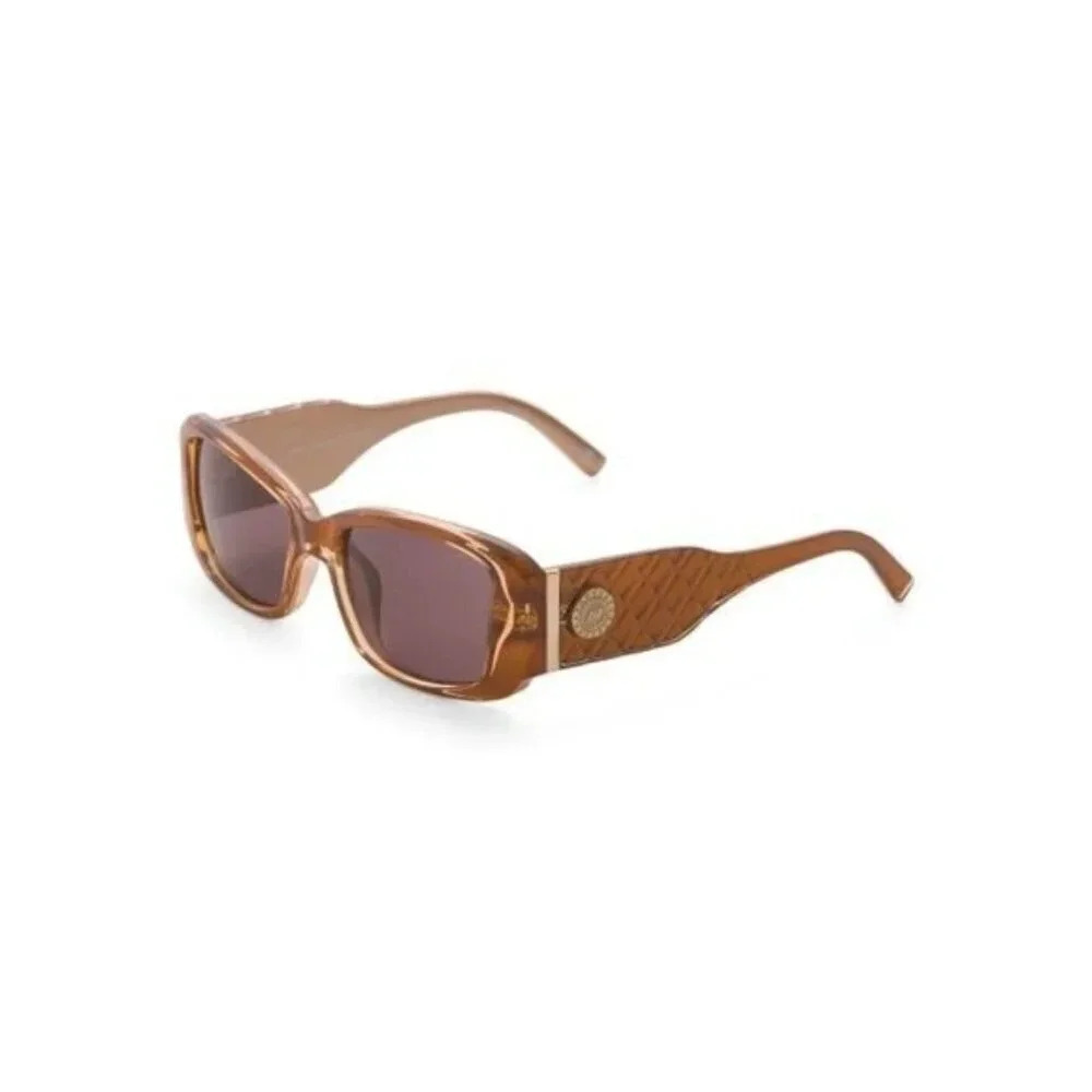 Le Specs 54mm Nouveau Riche Caramel Brown Sunglasses - Picture 2 of 4